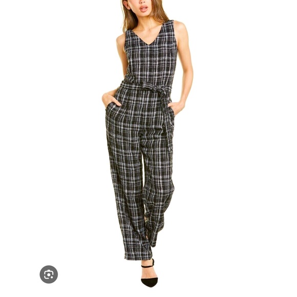 J. McLaughlin Pants - NWT J. McLaughlin Holland Jumpsuit in Tweed